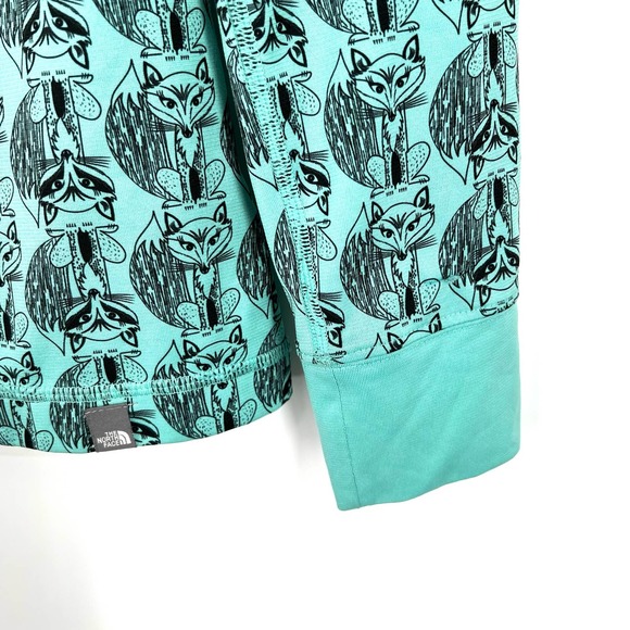 The North Face Womens Fox Base Layer Stretchy Blouse Shirt Top Skiing Snow Cozy - Picture 5 of 10